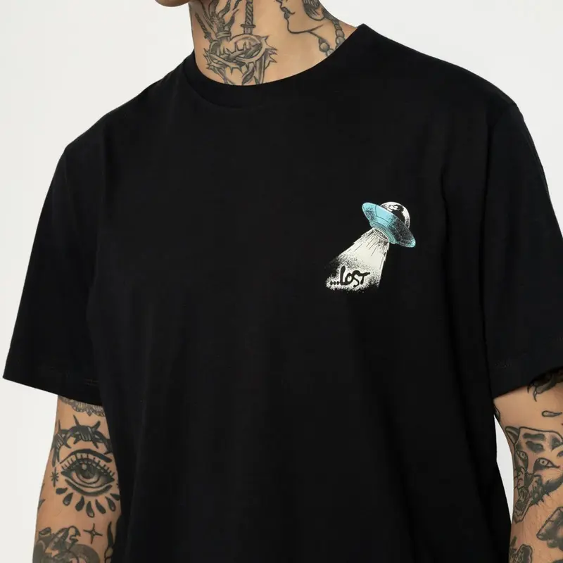 CAMISETA LOST INDUSTRIES PRETO