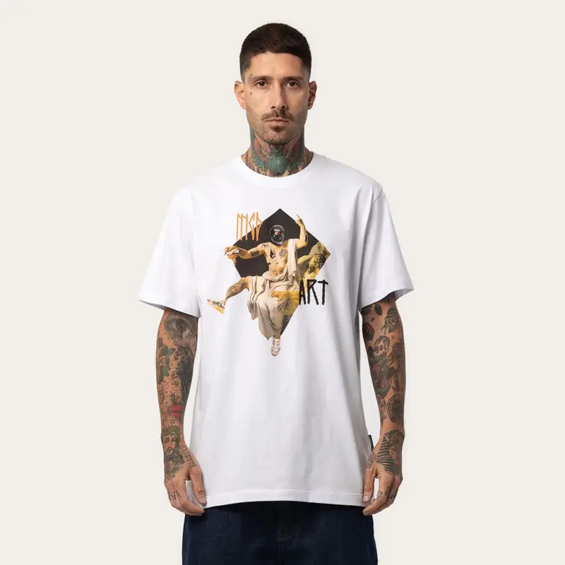 CAMISETA MCD REGULAR FUCK YOU BRANCO