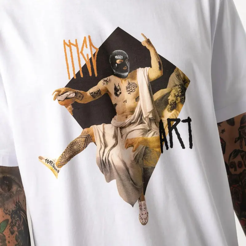 CAMISETA MCD REGULAR FUCK YOU BRANCO