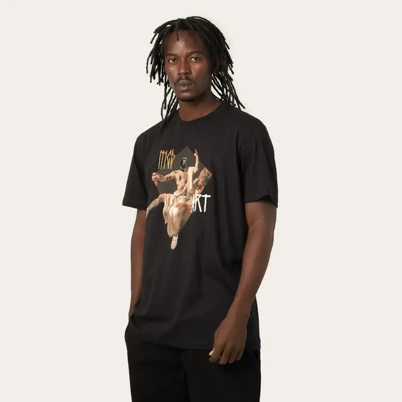 CAMISETA MCD REGULAR FUCK YOU PRETO