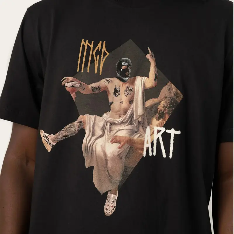 CAMISETA MCD REGULAR FUCK YOU PRETO
