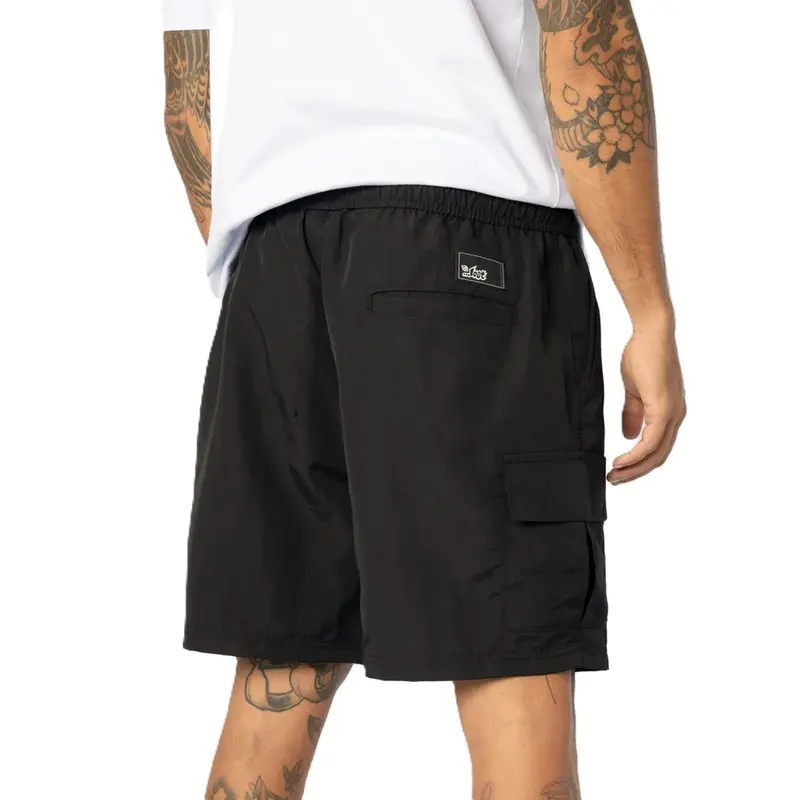 SHORTS LOST DE ELASTICO CARGO PRETO
