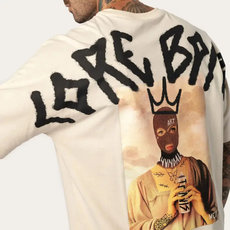 CAMISETA MCD ESPECIAL HOPE TRAVIS BOMB CREME ARCANJO