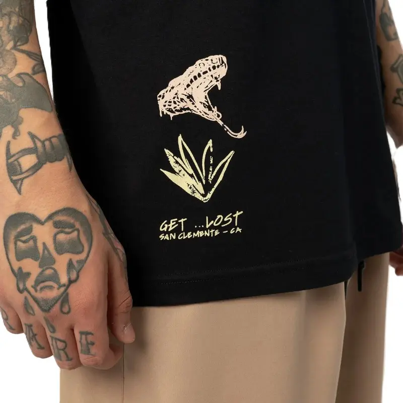 CAMISETA LOST DESERT PRETO