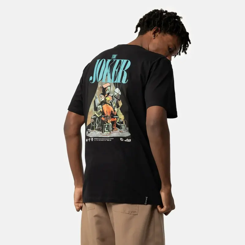 CAMISETA LOST JOKER MIRROR PRETO