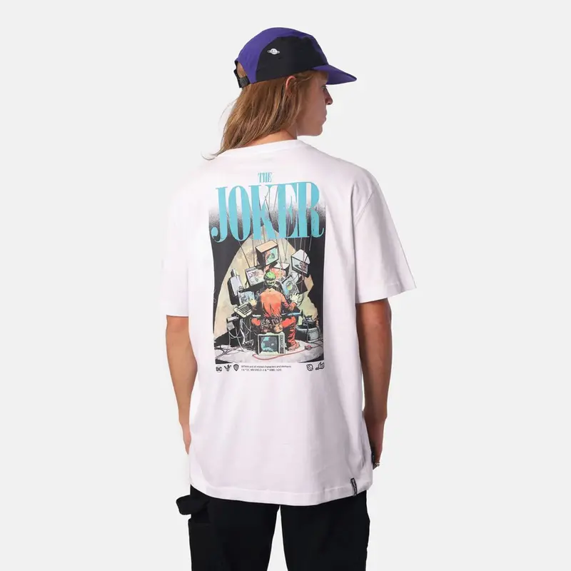 CAMISETA LOST JOKER MIRROR BRANCO