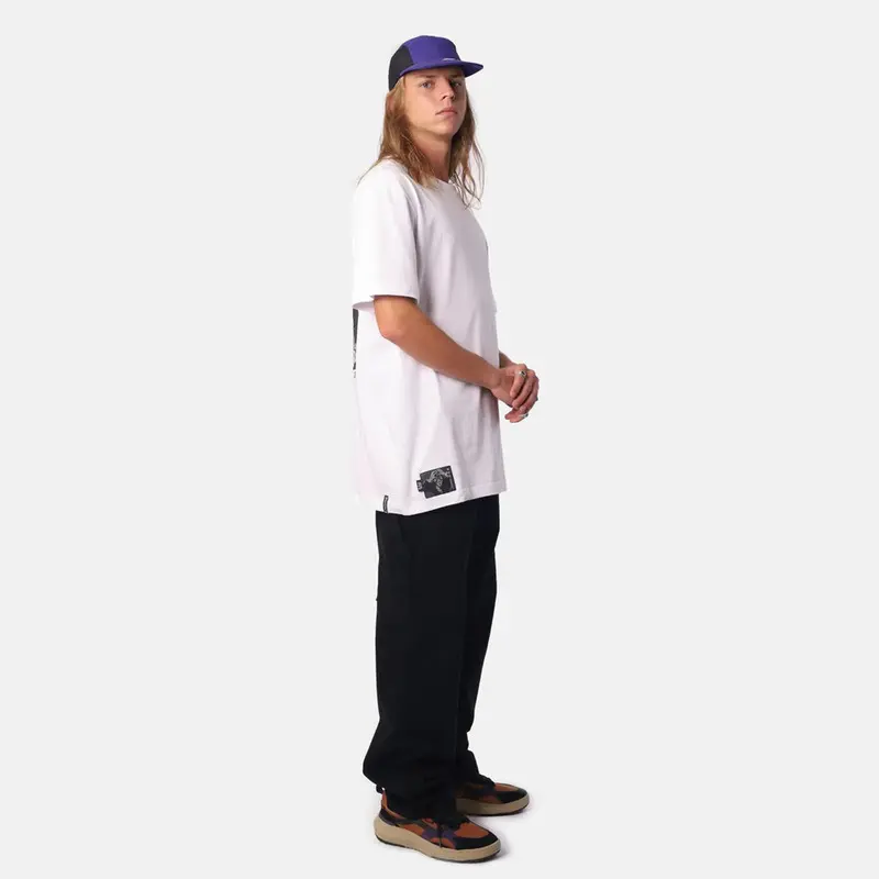 CAMISETA LOST JOKER MIRROR BRANCO
