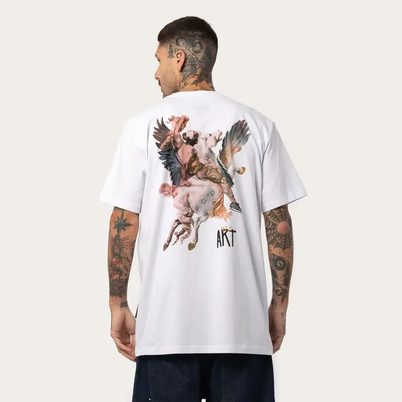 CAMISETA MCD T-SHIRT REGULAR PEGASUS BRANCO