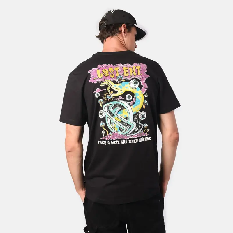 CAMISETA LOST MAKE FRIENDS PRETO