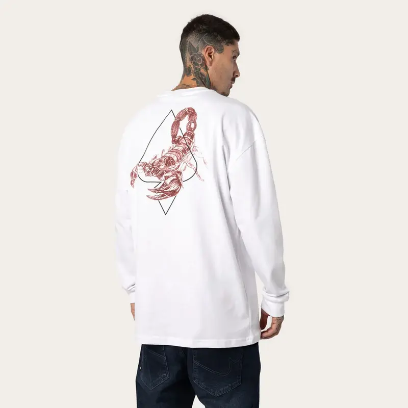CAMISA MCD ESPECIAL ESCORPION BRANCO