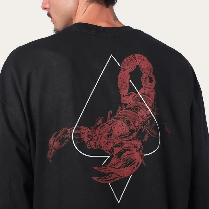 CAMISA MCD ESPECIAL ESCORPION PRETO