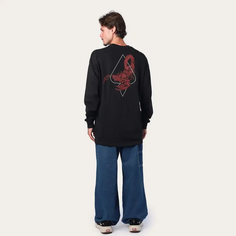 CAMISA MCD ESPECIAL ESCORPION PRETO