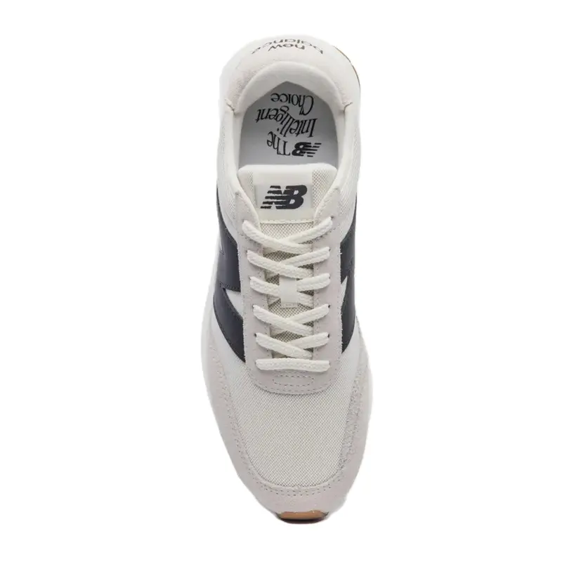 TENIS NEW BALANCE 370V1 BEGE CLARO/PRETO