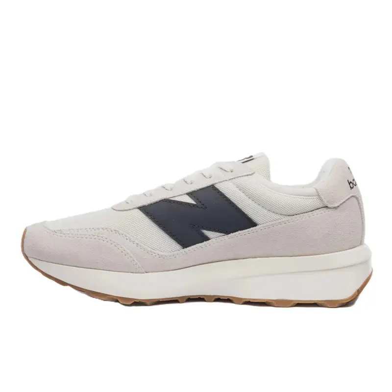 TENIS NEW BALANCE 370V1 BEGE CLARO/PRETO