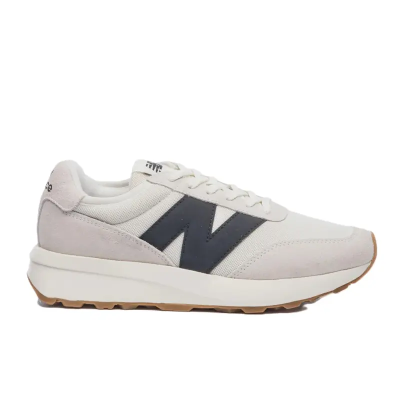 TENIS NEW BALANCE 370V1 BEGE CLARO/PRETO