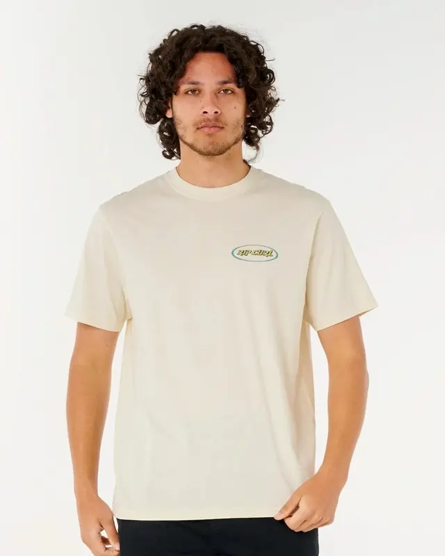 CAMISETA RIP CURL RITUALS OVAL BONE