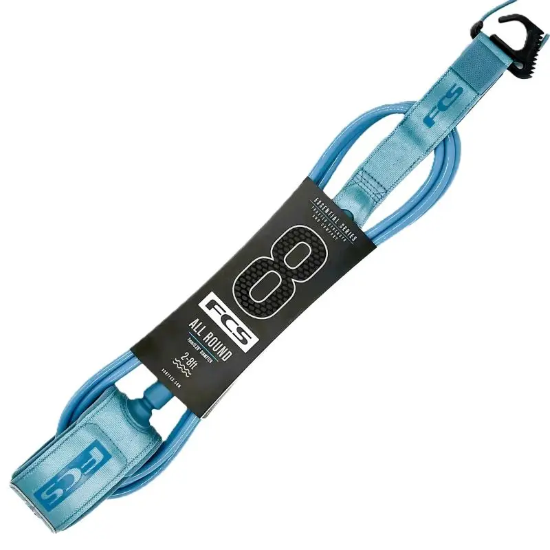LEASH FCS 8 ALL ROUND (7MM) AZUL CLARO