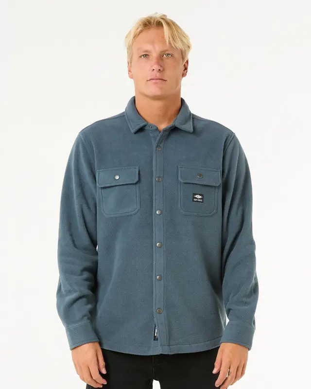 CAMISA RIP CURL FUN TIMES POLAR FLEECE 432-PINE NIGHT