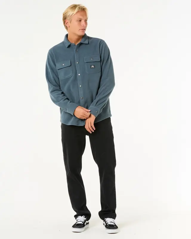 CAMISA RIP CURL FUN TIMES POLAR FLEECE 432-PINE NIGHT
