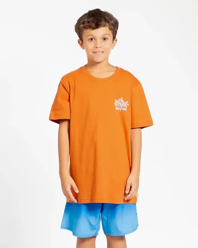 CAMISETA RIP CURL VOODOO JUV A637-ORANGE AMBER