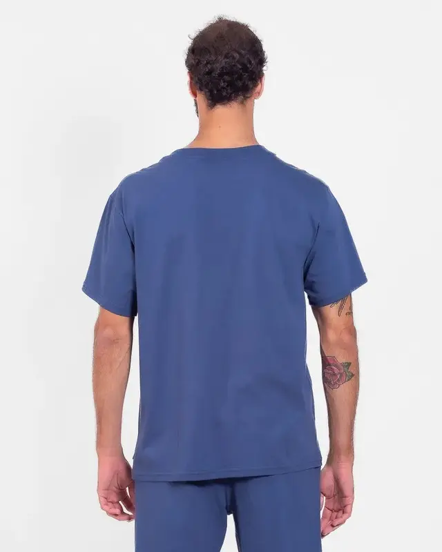 CAMISETA RIP CURL THE SEARCH LOFI LOGO WASHED NAVY