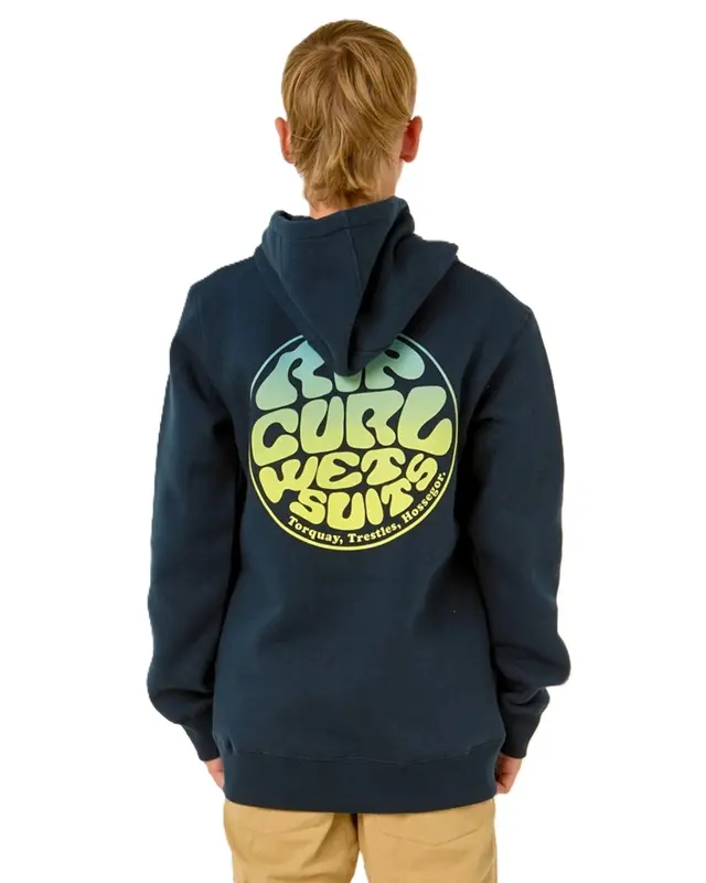 MOLETOM RIP CURL WETSUIT ICON JUVENIL DARK NAVY