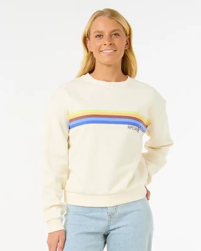 MOLETOM RIP CURL SURFARAMA REALAXED BONE