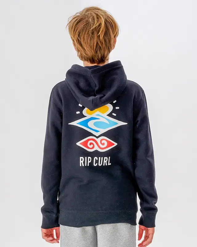 MOLETON RIP CURL SEARCH ICON JUV BLACK