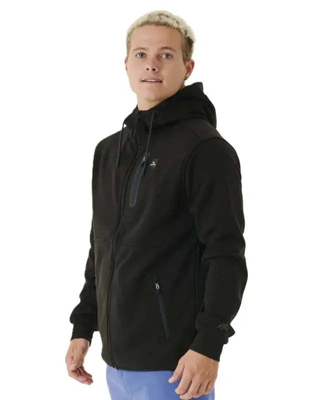 MOLETOM RIP CURL ANTI SERIES DEPARTED BLACK