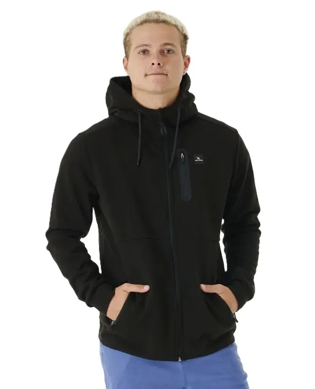 MOLETOM RIP CURL ANTI SERIES DEPARTED BLACK