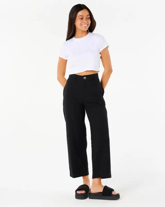 CALCA RIP CURL VACATION LINEN BLACK