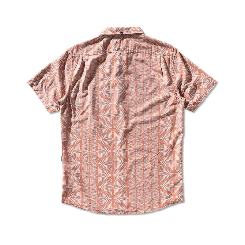 CAMISA VISSLA ISLAND IMPRESSIONS ECO TERRACOTA