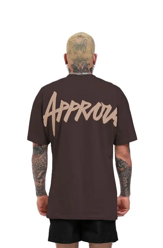 CAMISETA NO-SEW APPROVE NEW CLASSIC MARROM