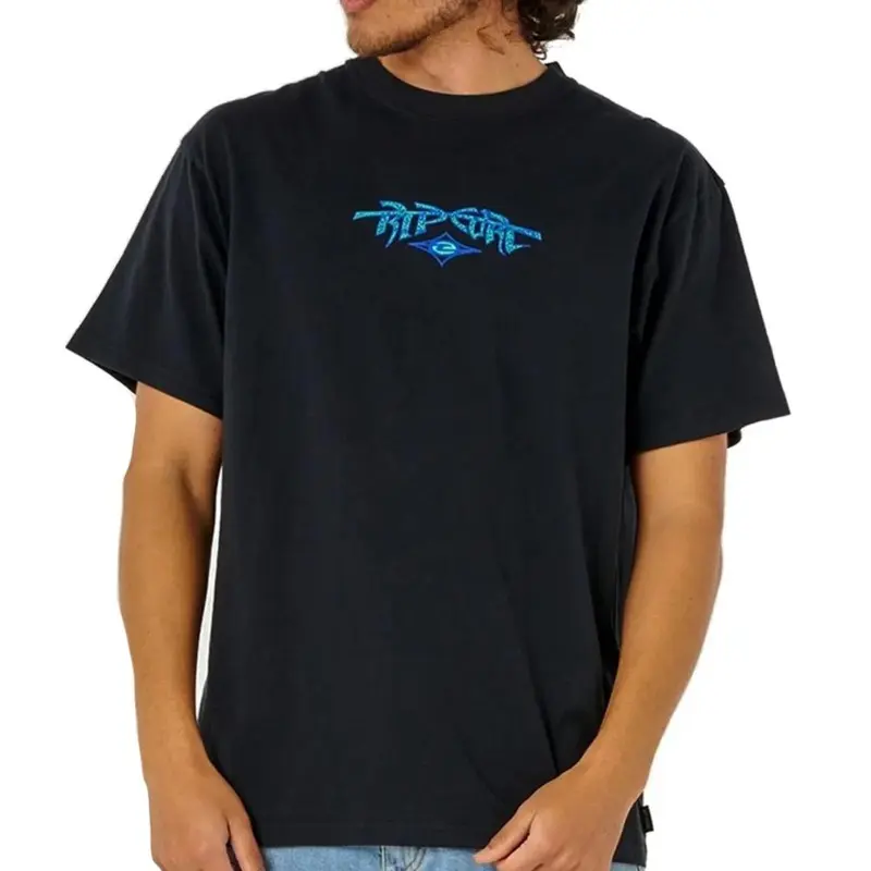 CAMISETA RIP CURL RAW ENERGY LOCALS BLACK