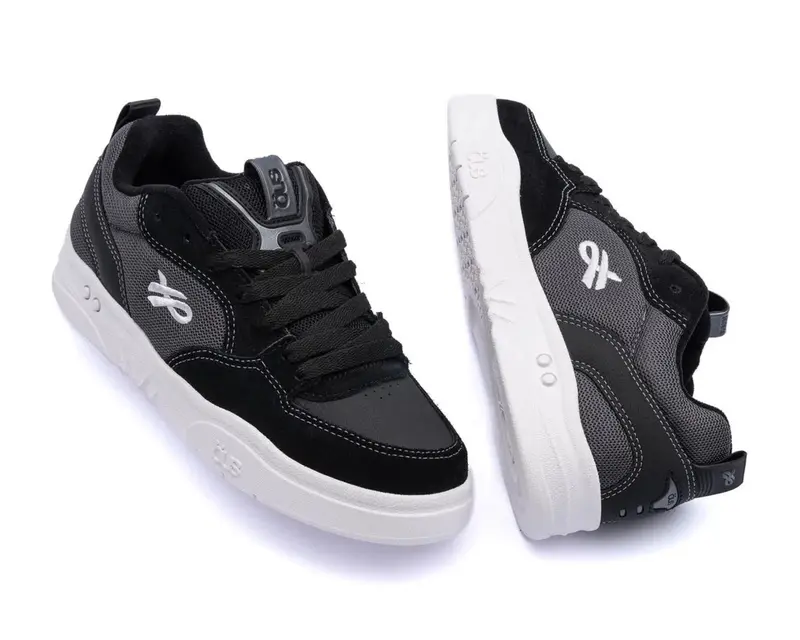 TENIS ÖUS FLUENTE PTO CINZA PRETO ESSENCIAL