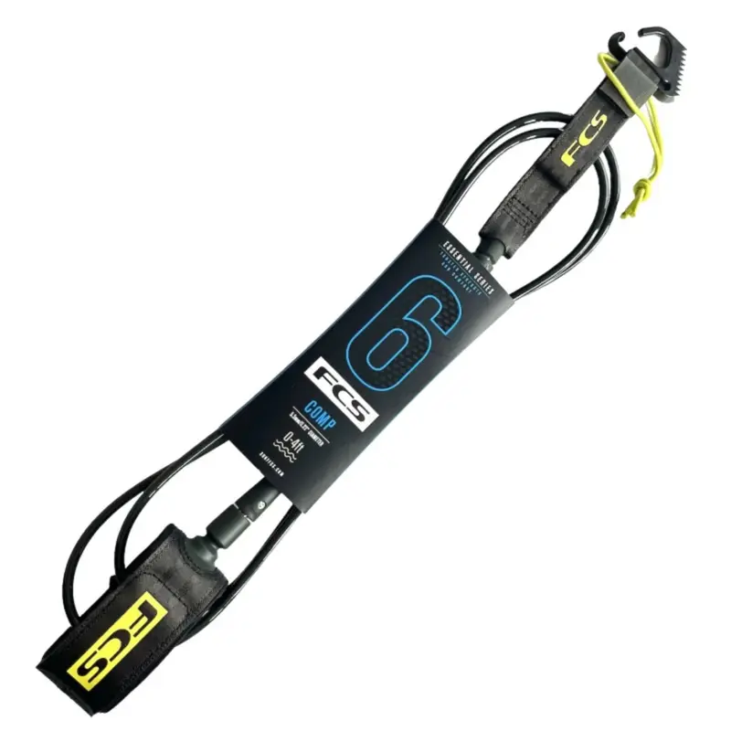 LEASH FCS 6 COMP (5,5MM) COAL LIME
