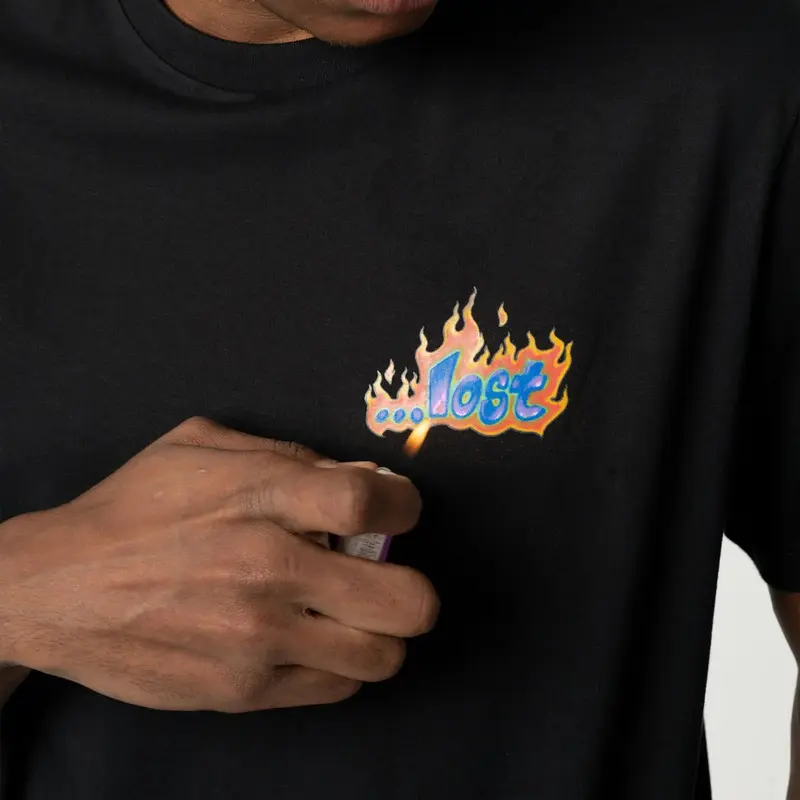 CAMISETA LOST THERMIC PRETO