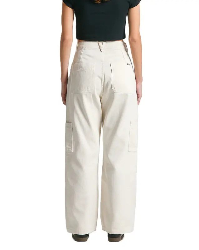 CALCA JEANS VOLCOM CARGSTONE OFF WHITE