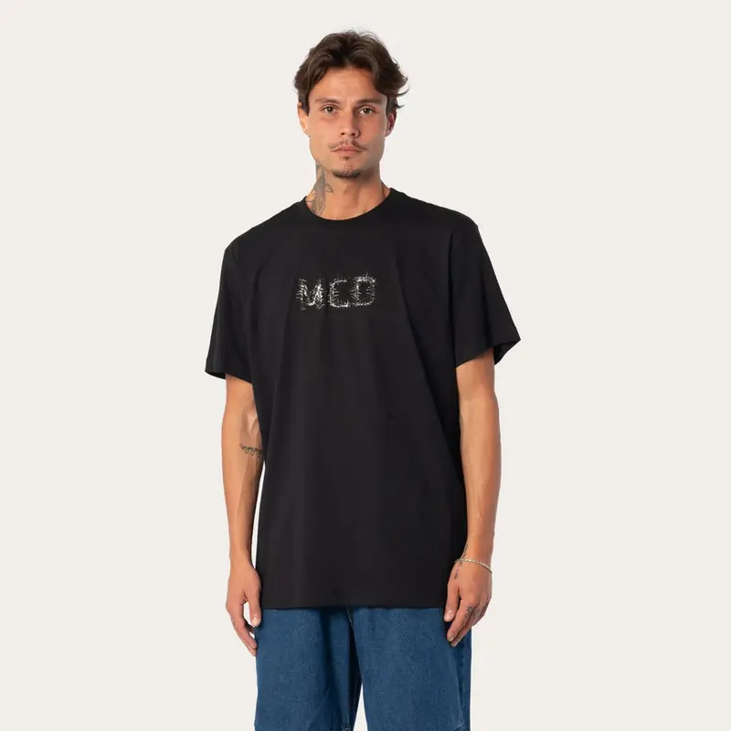 CAMISETA MCD ESPINHO PRETO/PRATA