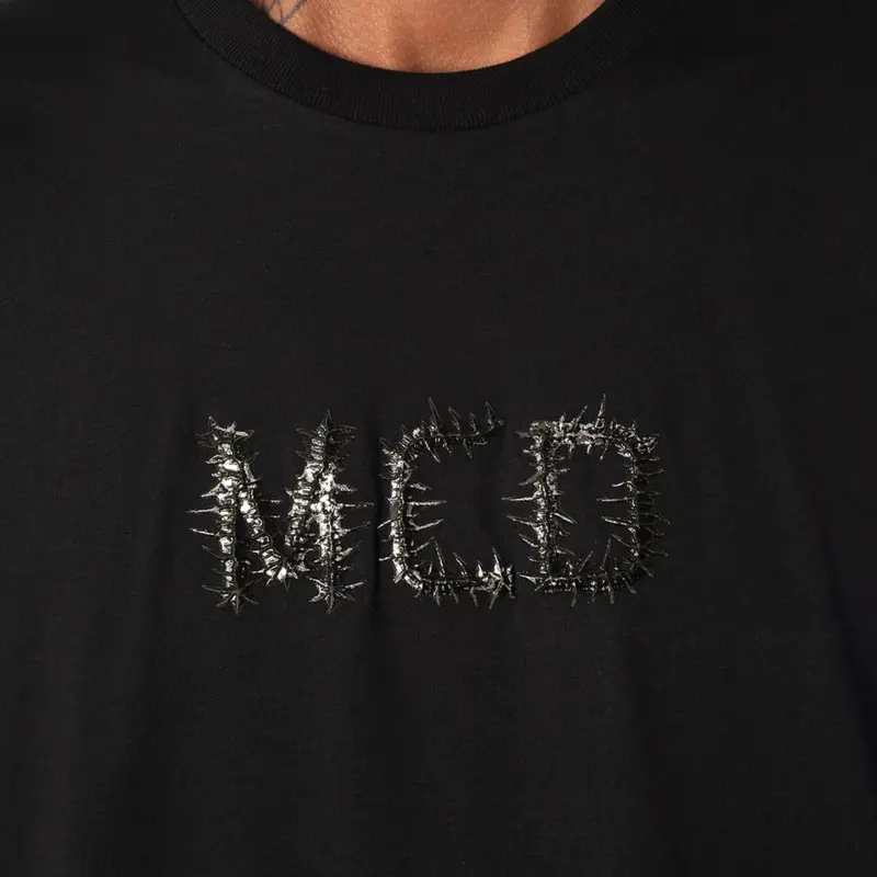 CAMISETA MCD ESPINHO PRETO/PRATA