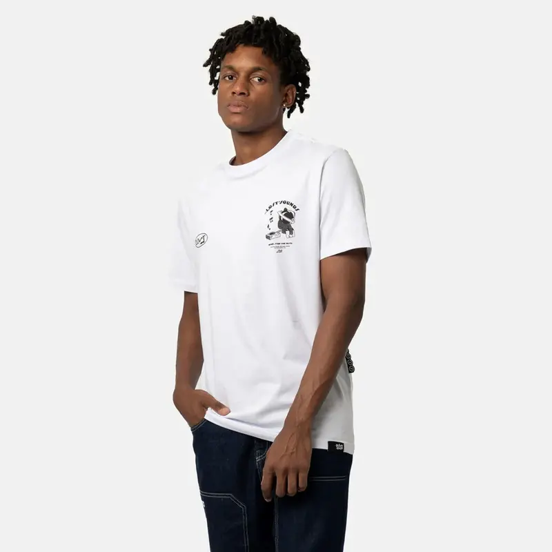 CAMISETA LOST DJ SOUNDS BRANCO