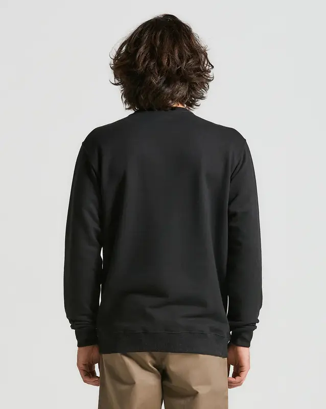 MOLETON VOLCOM SINGLE STONE PRETO