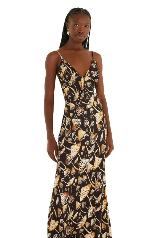 VESTIDO FARM CROPPED COGU MULTI