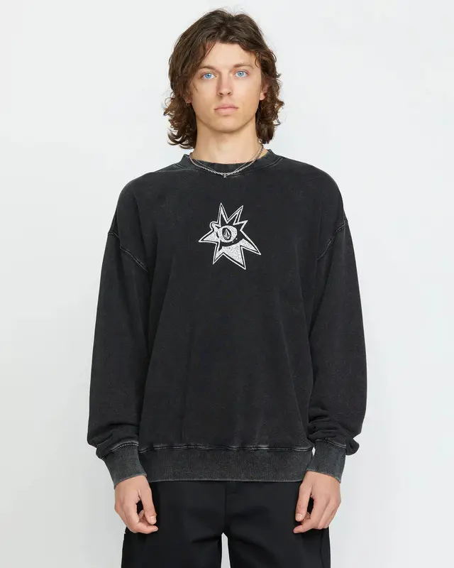 MOLETON ENT VOLCOM PRETO