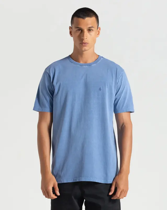 CAMISETA VOLCOM SOLID STONE AZUL