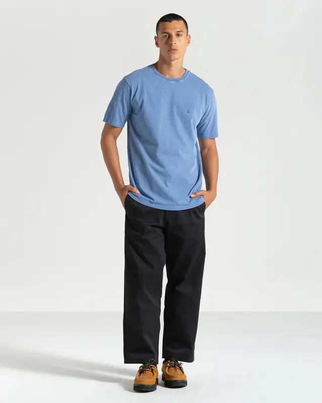 CAMISETA VOLCOM SOLID STONE AZUL