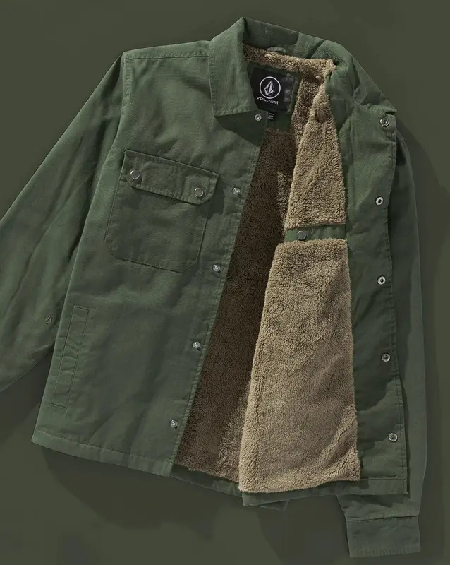 JAQUETA VOLCOM LARKIN LINED SQUADRON GREEN