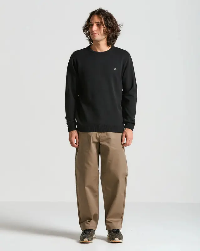 TRICOT VOLCOM CLASSIC STONE PRETO