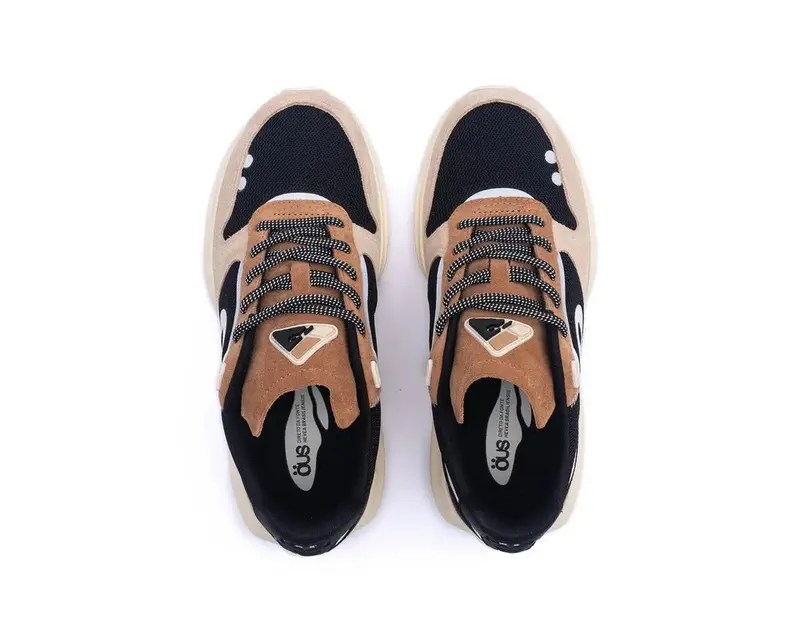 TENIS OUS HEVEA DOTS CANYON CHANTILLY PRETO OE