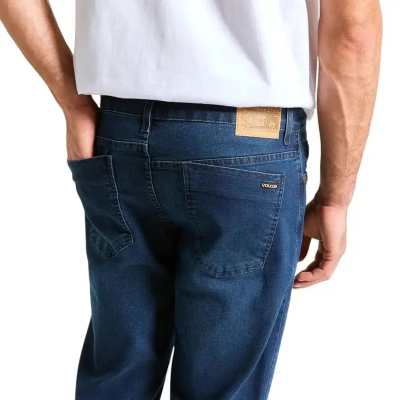 CALÇA VOLCOM JEANS KINKADE BLUE